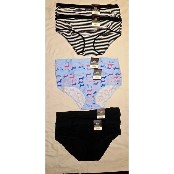Six pairs nwt xl no boundaries hipster panties - Picture 1 of 5